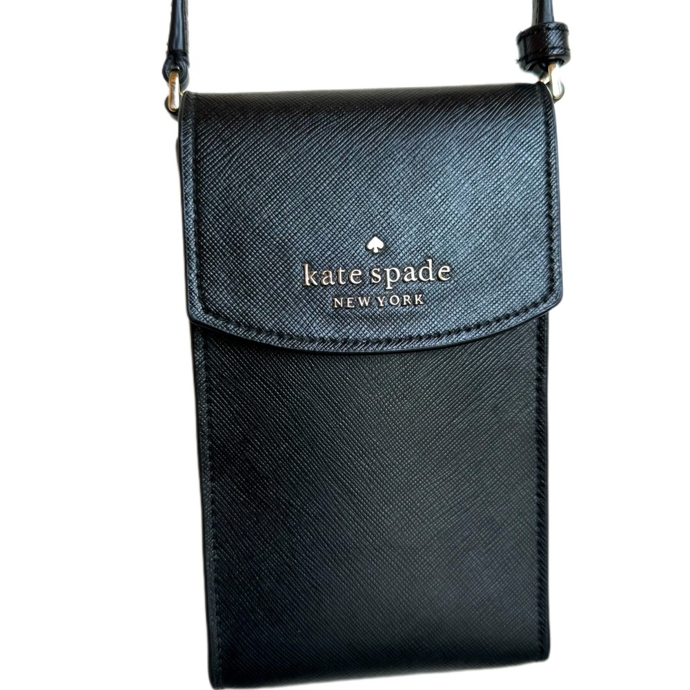 Classic Black Kate Spade crossbody bag. Practically brand new. Used a few times
